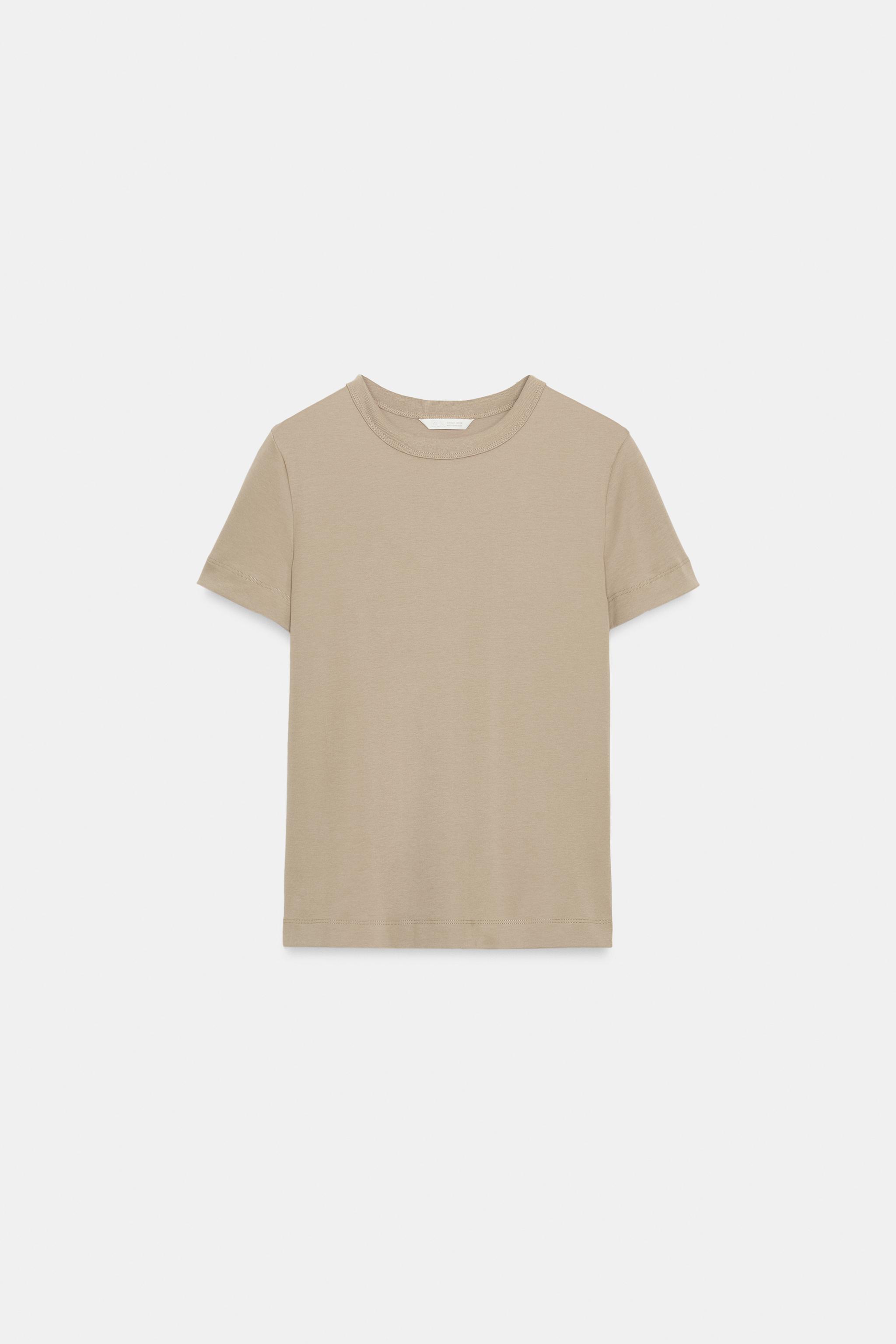 T-SHIRT INTERLOCK MANCHES COURTES